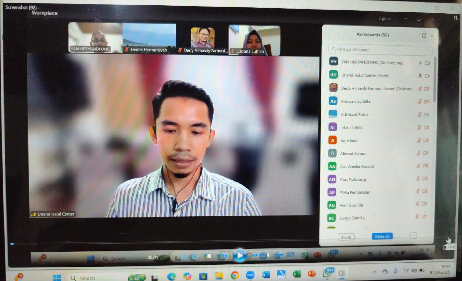 Pembukaan Pelatihan PPH Batch 1&2